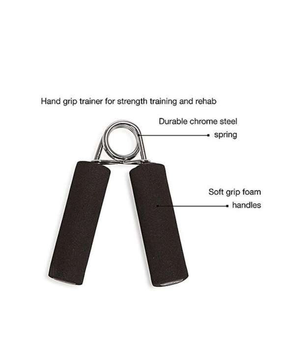 Pair of Hand Grips – Premium Quality Grip Strengthener for Fitness, Blood Circulation & Arthritis Prevention (Random color)