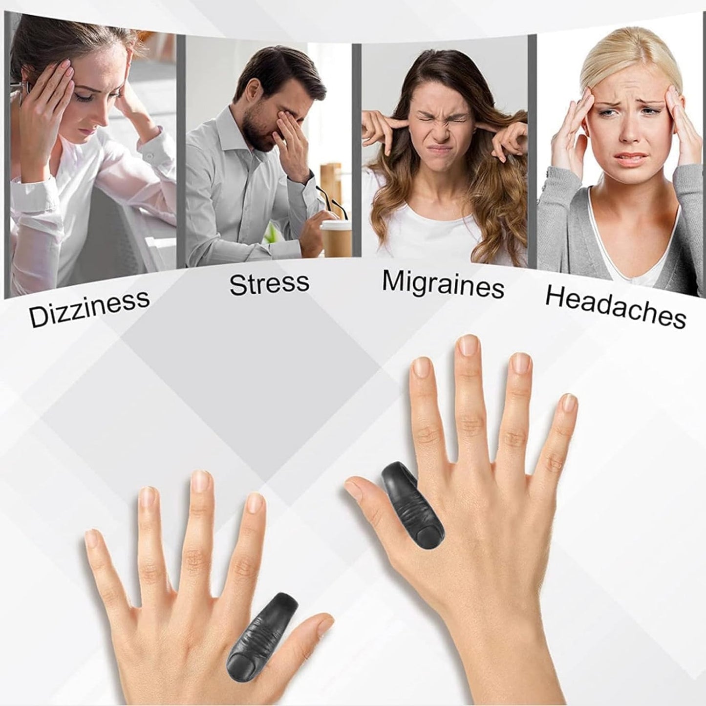 Magnetic Sugar Control Acupressure Point Clip For Natural Blood Sugar Balance
