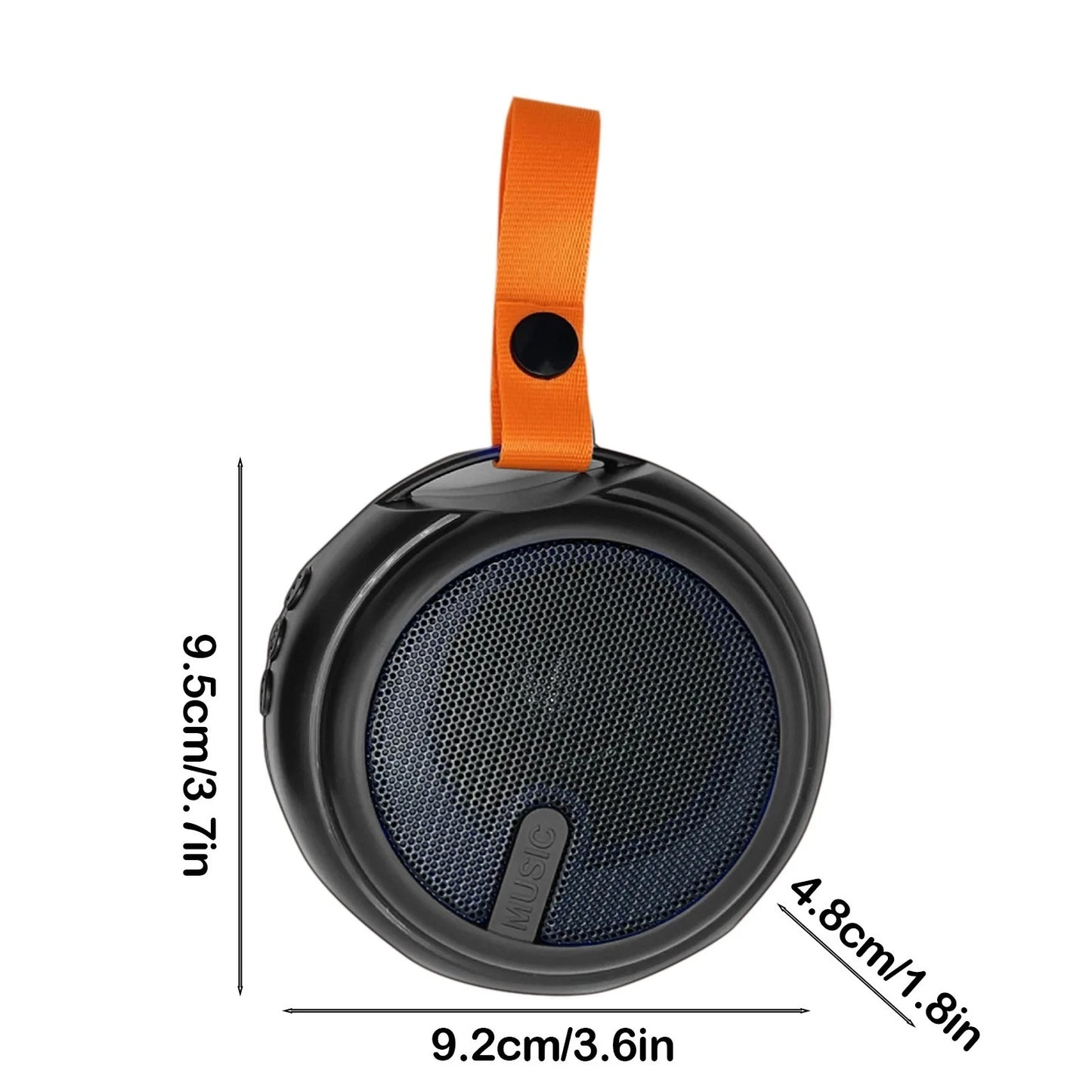 X-316 Mini Bluetooth Speaker – Multi-Function Portable Wireless Outdoor Speaker with USB, TF Card & FM Radio (Random Color)