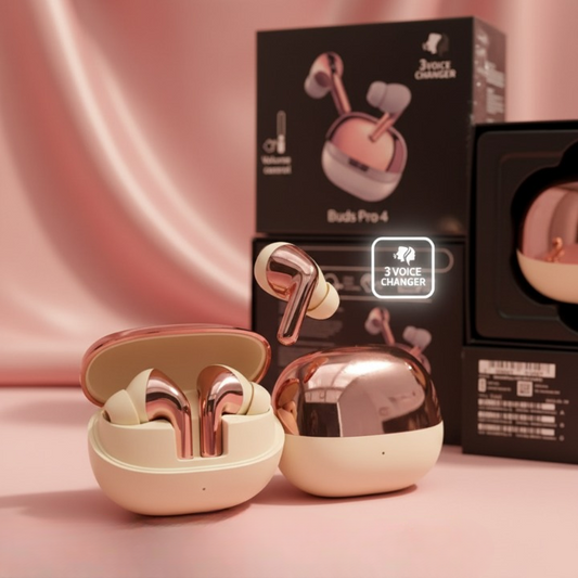 Samsung Buds 4 ANC Wireless Earbuds – Buds Pro 4 Bluetooth Earphones with Noise Cancellation & High Battery Backup (Random Color)