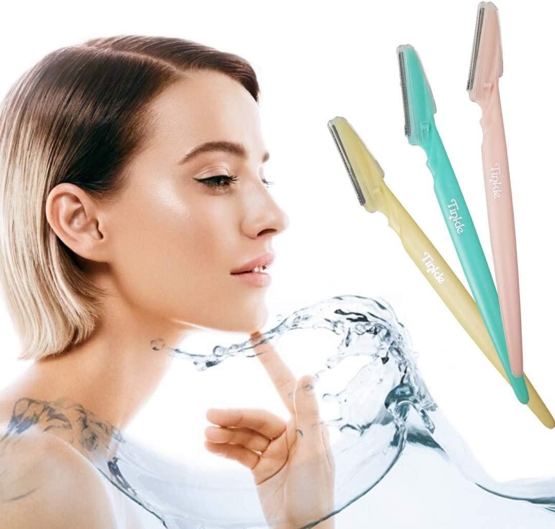 Tinkle Eyebrow Razor, Hair Trimmer Shaver and Tough Up Tool, Facial Razor For Girls