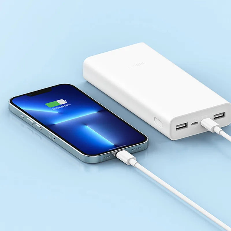 Xiaomi Mi Power Bank 2C 20000mAh – Dual USB Portable Fast Charging Power Bank with Smart Power Management
