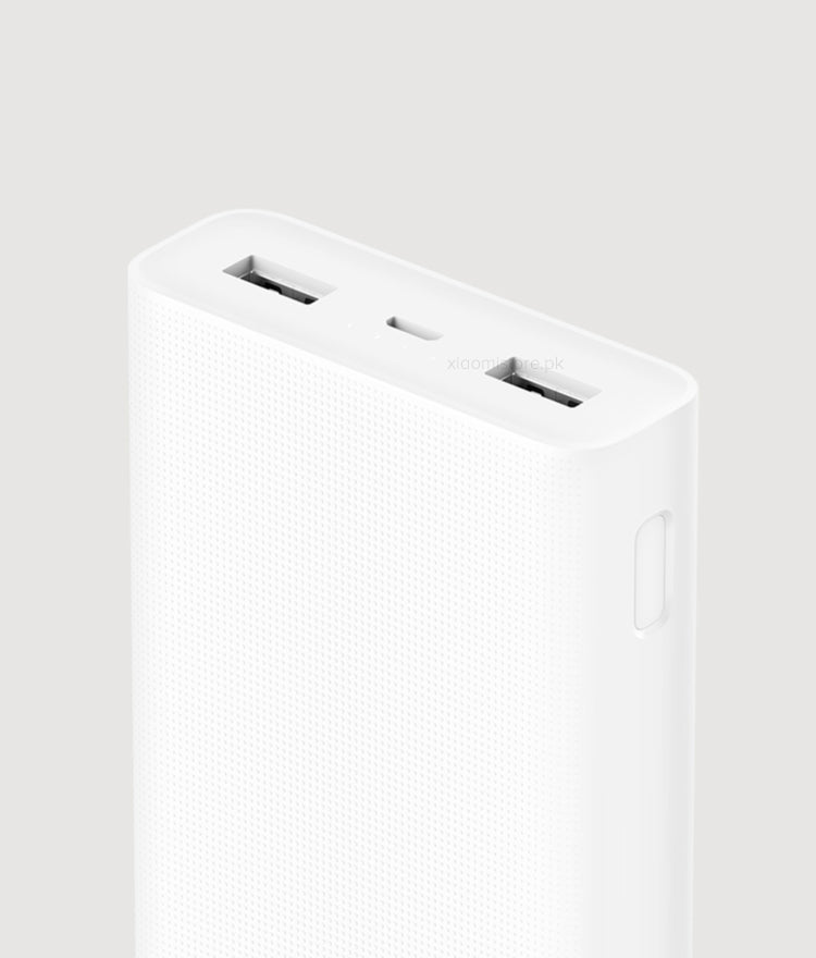Xiaomi Mi Power Bank 2C 20000mAh – Dual USB Portable Fast Charging Power Bank with Smart Power Management